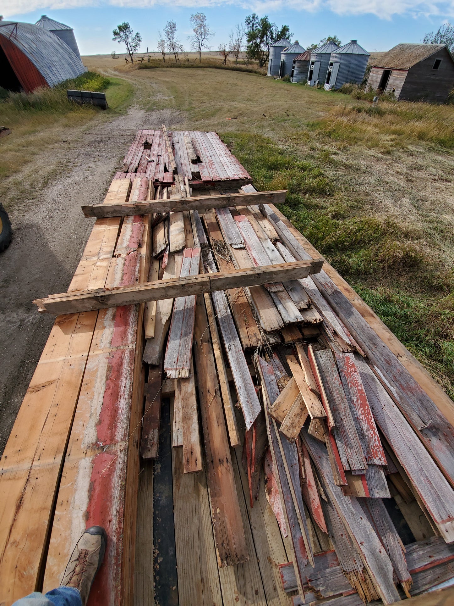 Rustic Reclaimed Wood Planks