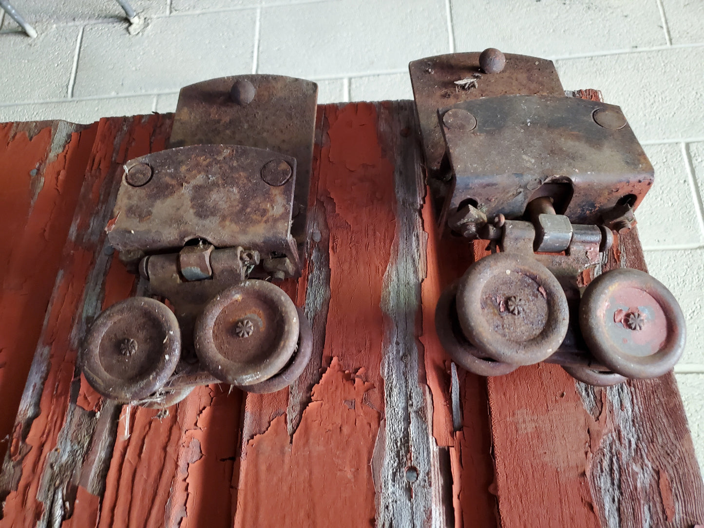 Red Barn Door 1950's Era